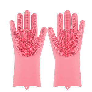 Magic Silicone Dishwashing Scrubber Dish Washing Sponge Rubber