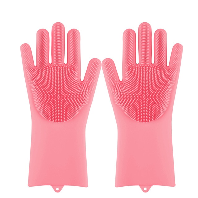 Magic Silicone Dishwashing Scrubber Dish Washing Sponge Rubber
