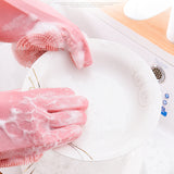 Magic Silicone Dishwashing Scrubber Dish Washing